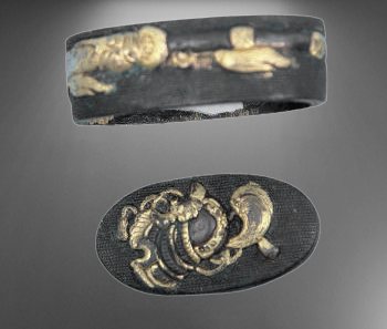 Fuchi-Kashira Nr. 12 (Edo Periode )