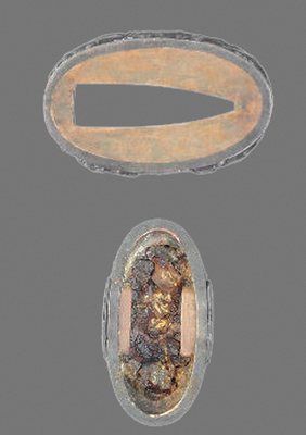 Fuchi-Kashira Nr. 29 (späte Edo Periode)
