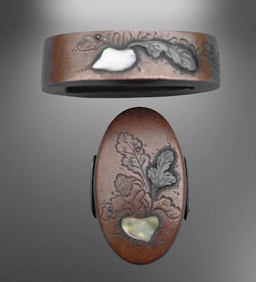 Fuchi-Kashira Nr. 31 (späte Edo Periode)