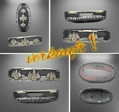Fuchi-Kashira Nr. 35 (späte Edo Periode)