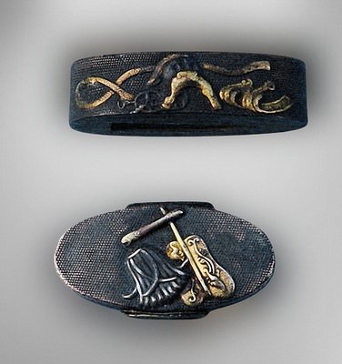 Fuchi-Kashira Nr. 39 (späte Edo Periode)