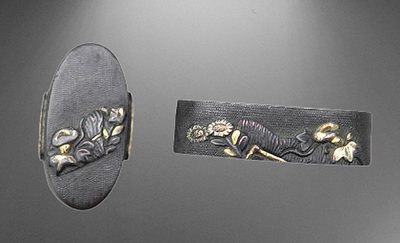 Fuchi-Kashira Nr. 32 (späte Edo Periode)
